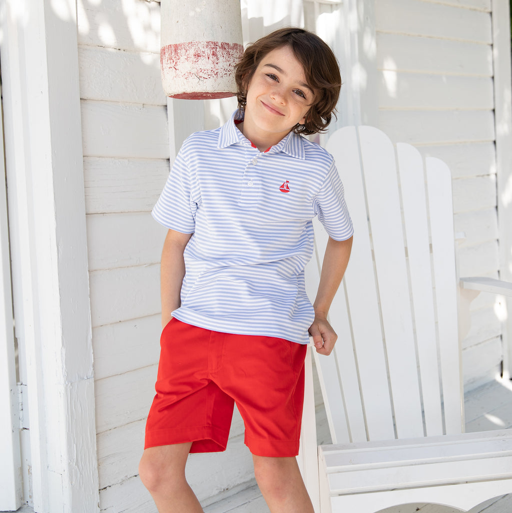 Hinckley Shorts-Royal Red