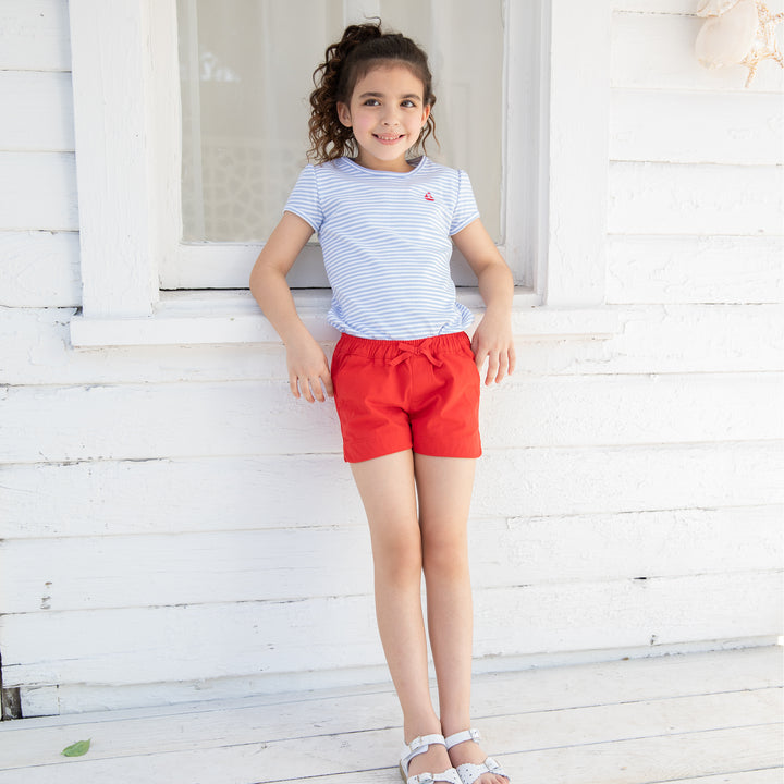 Sconset Shorts-Royal Red