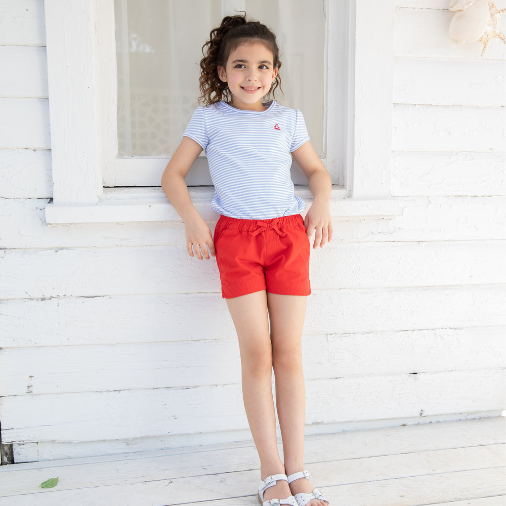 Sconset Shorts-Royal Red
