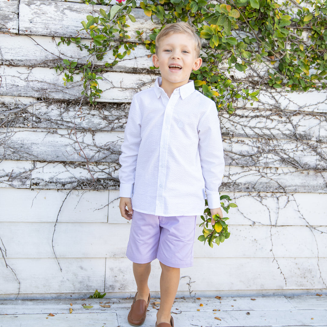 Hinckley Shorts-Lilac