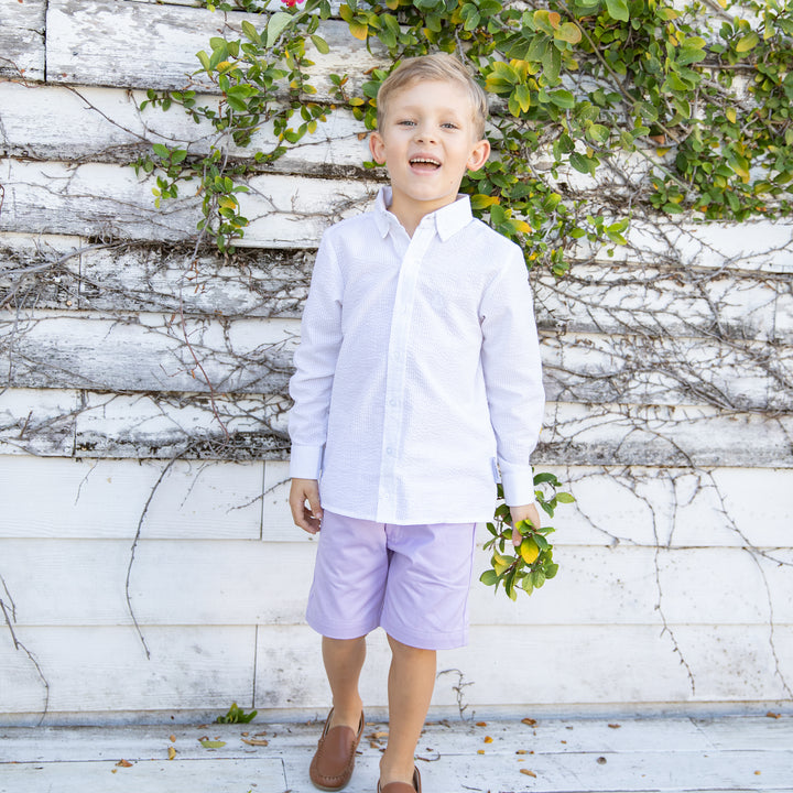 Hinckley Shorts-Lilac
