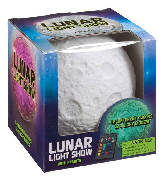 Lunar Light Show Set, 4-1/2", 16 Colors Includes Remote