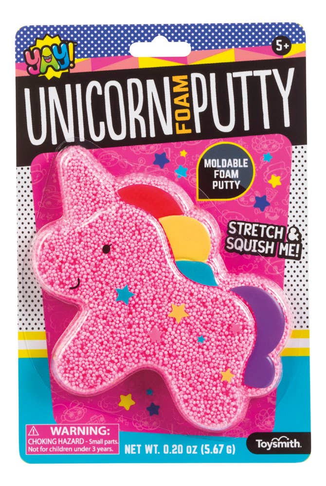 Yay! Unicorn Foam Putty