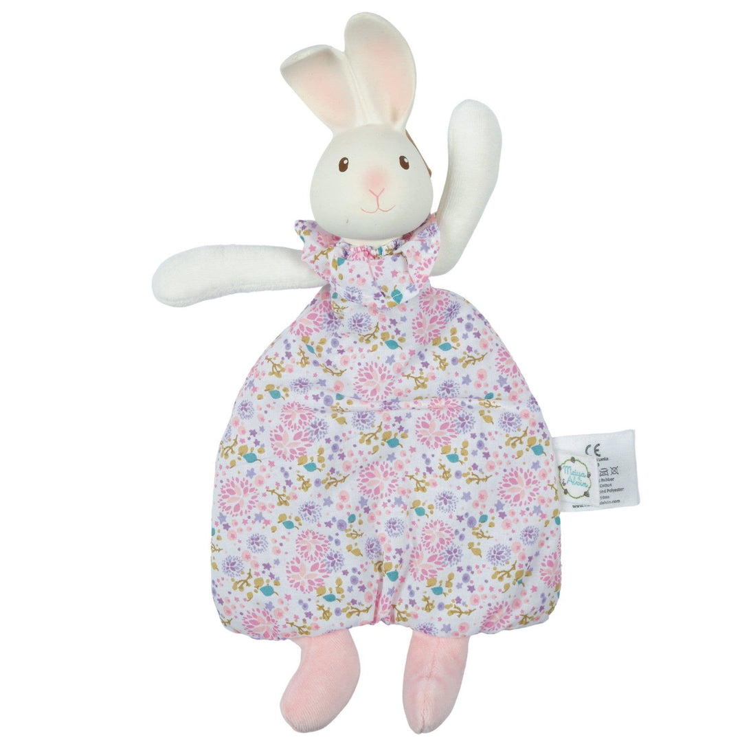 Havah the Bunny - Flat Toy with Rubber Head Bunny – Nantucket Kids