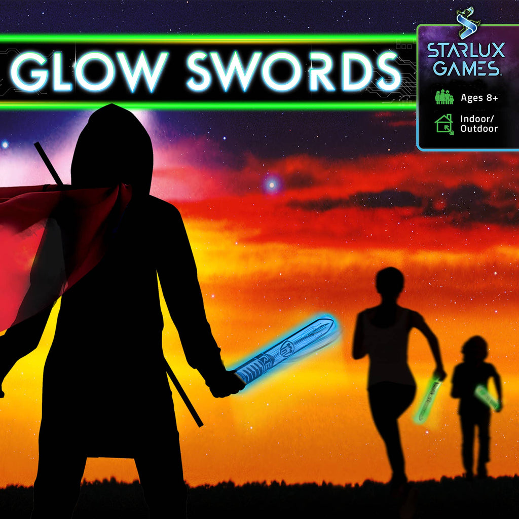 Glowing Foam Toy Swords-4 pack