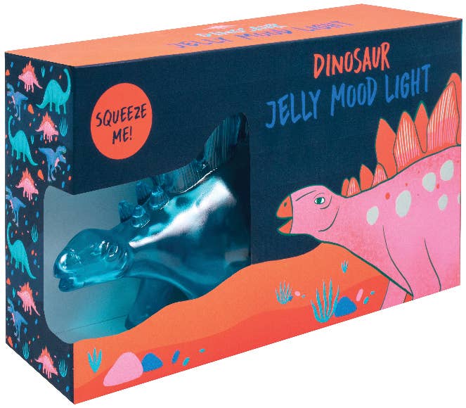 Stegosaurus Blue Jelly Mood Light - Bubblegum Scented
