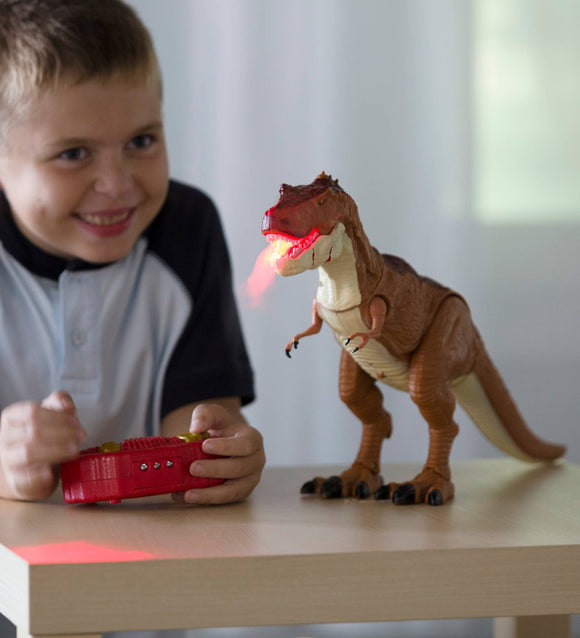 Steam-Breathing RC TRex