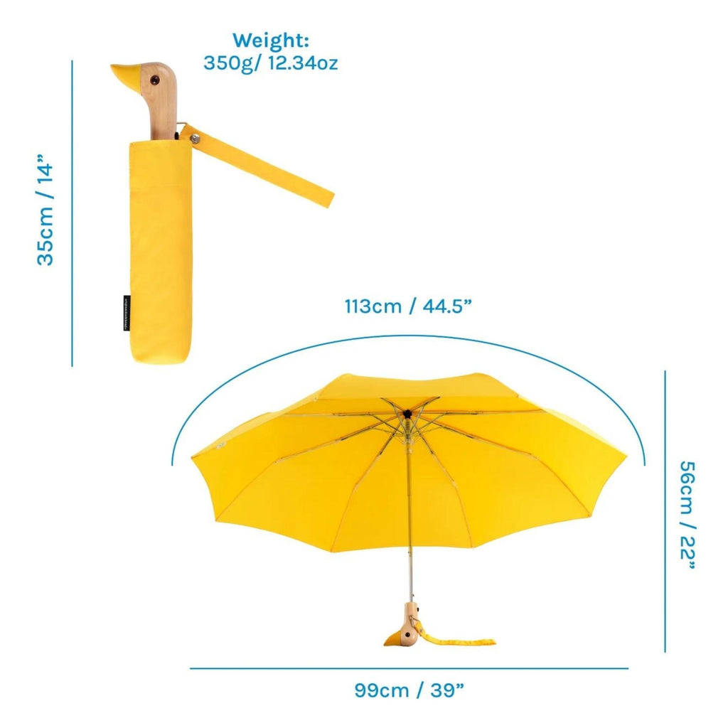 Original Duckhead Yellow Compact Umbrella