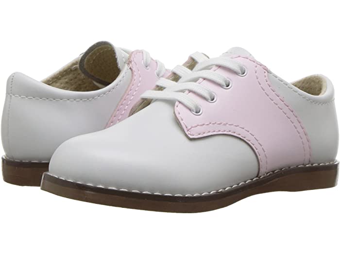 FootMates Cheer Oxford-Classic White & Rose