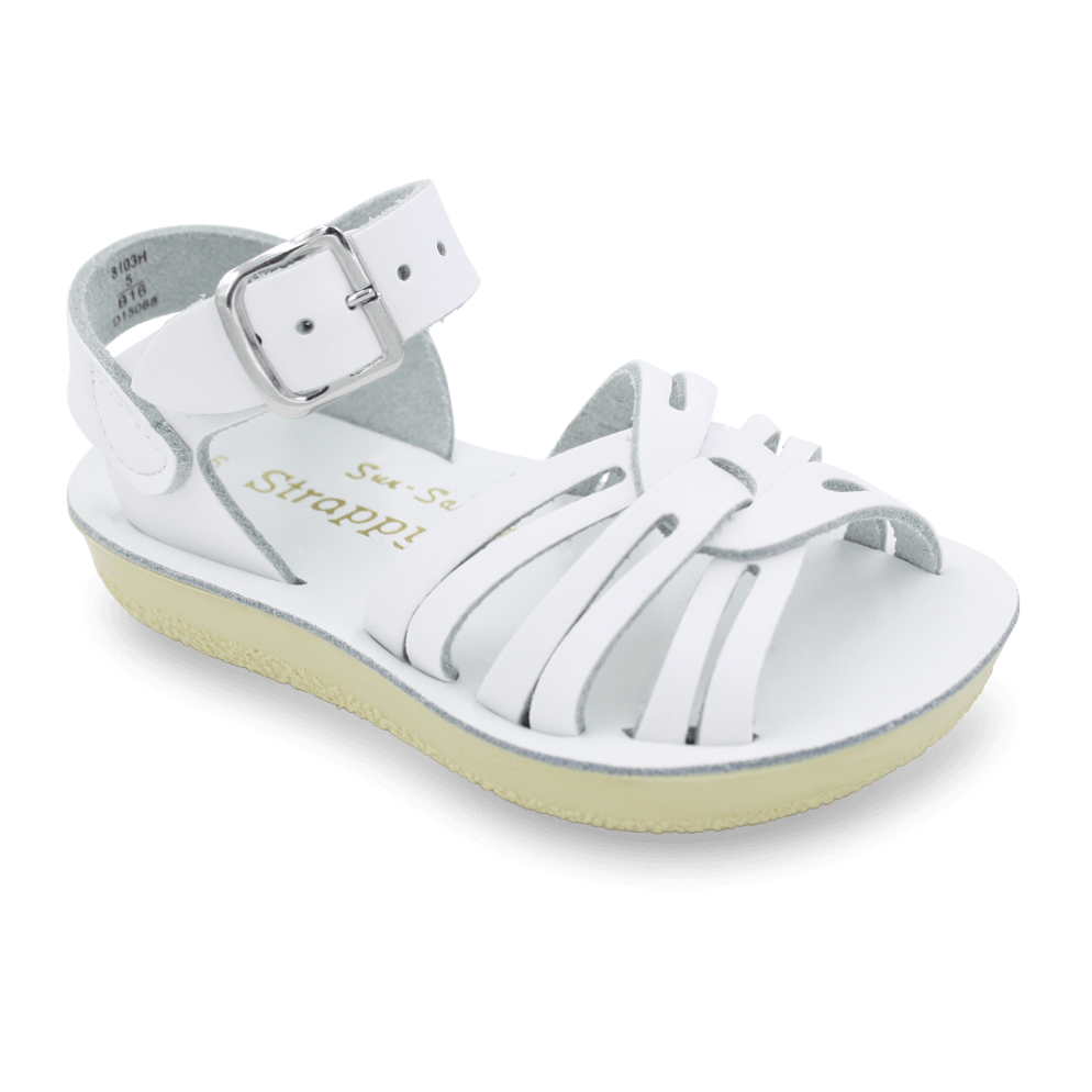 Sun-San® Strappy Sandals-Classic White