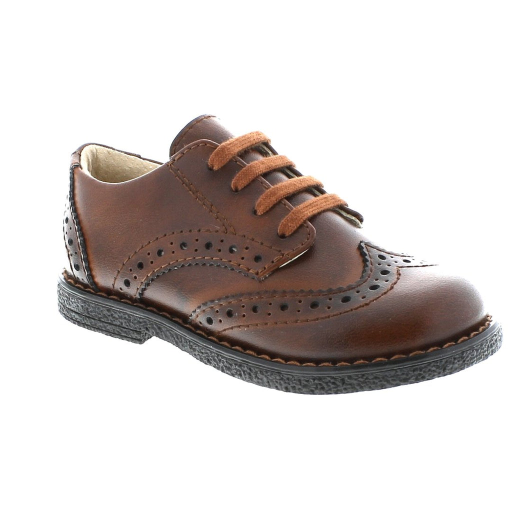 FootMates Logan-Cognac Burnished