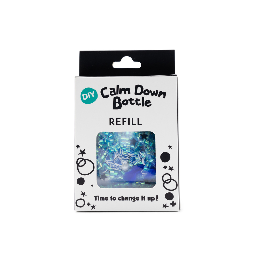 DIY Calm Down Bottle Refill-Ocean
