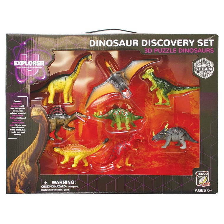 Dinosaur 3D Puzzle Set