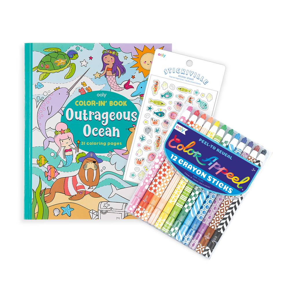 Outrageous Ocean Appeel Coloring Pack