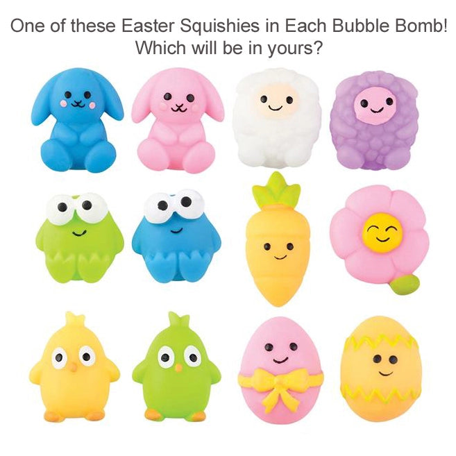 Easter Squishy Toy Surprise Bubble Bath Bomb in Gift Box