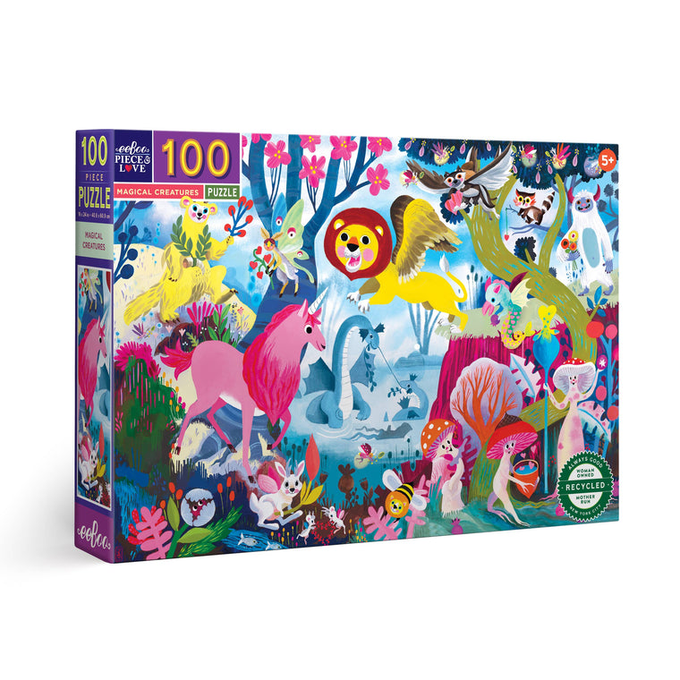 Magical Creatures 100 Piece Puzzle