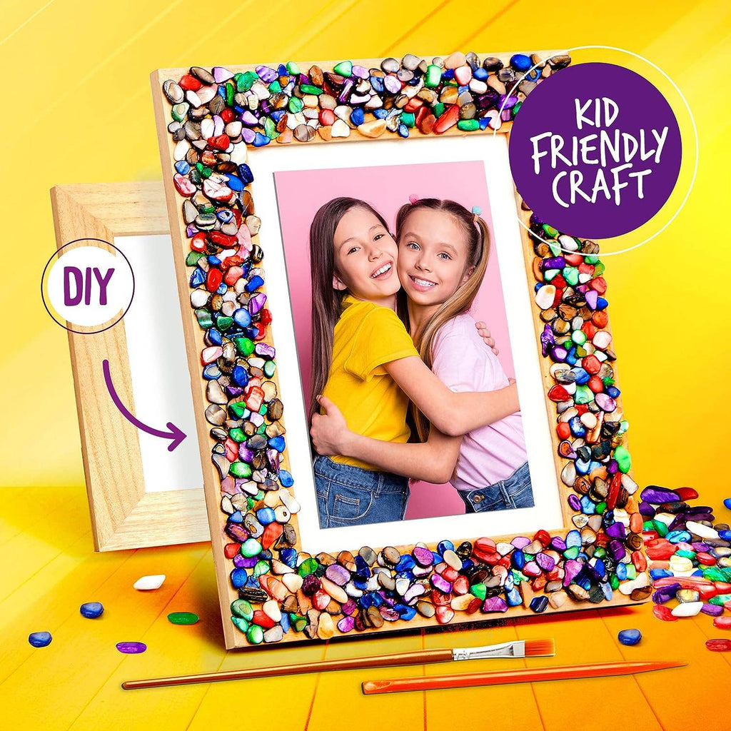 DIY Mosaic Picture Frame Kit for Kids