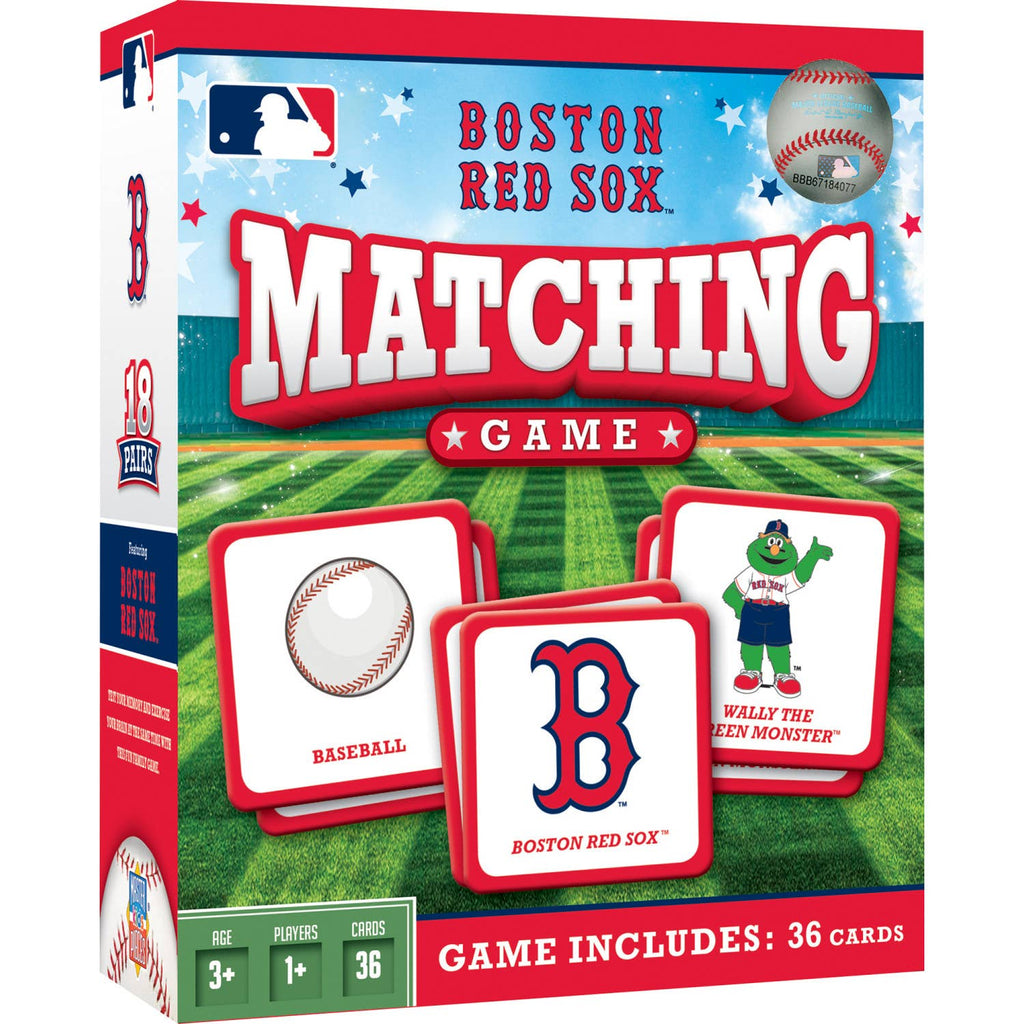 Boston Red Sox MLB Matching Game