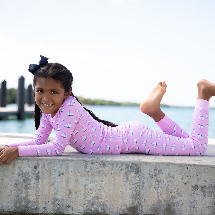 Regatta Pima Jammies 2-Piece Set-Bubblegum