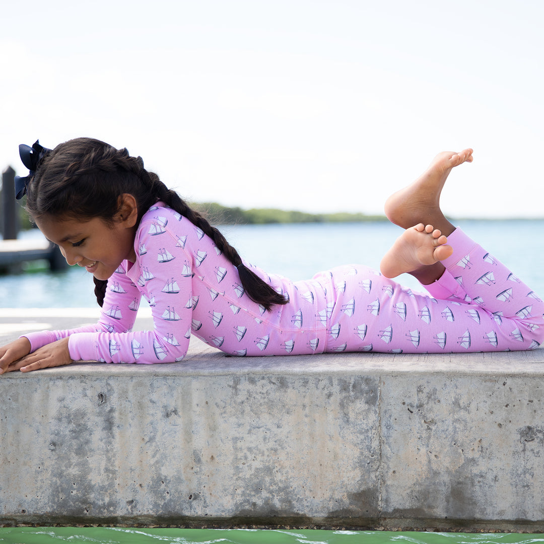 Regatta Pima Jammies 2-Piece Set-Bubblegum