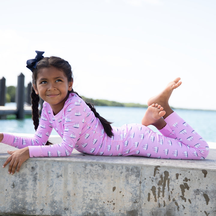 Regatta Pima Jammies 2-Piece Set-Bubblegum