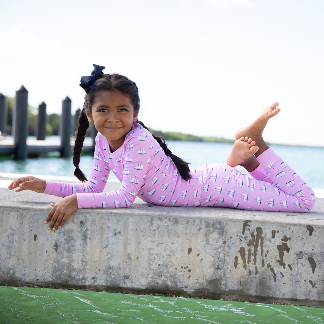 Regatta Pima Jammies 2-Piece Set-Bubblegum