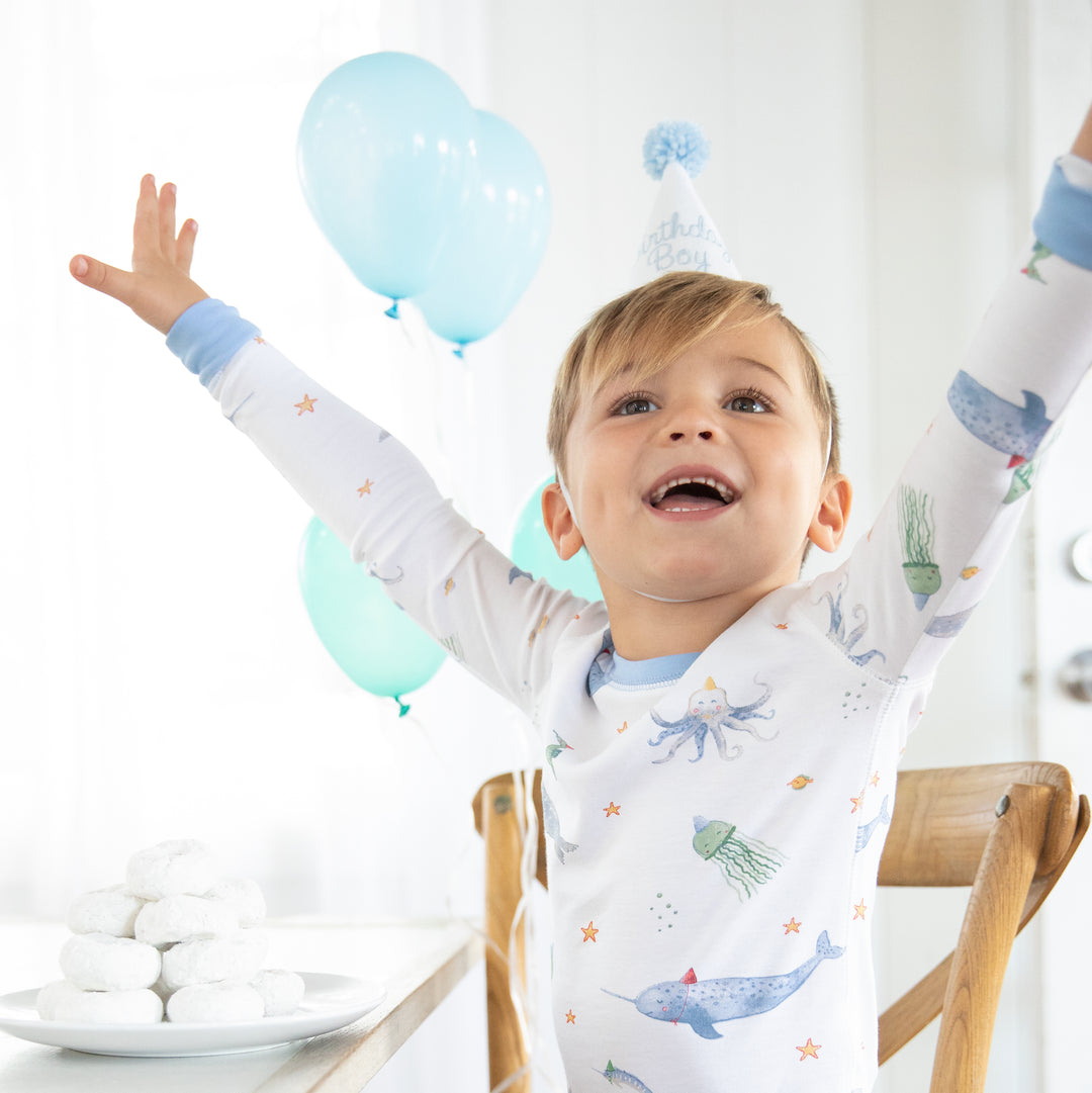 Sea You At The Party Pima Jammies 2-Piece Set