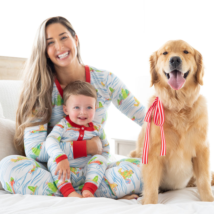 Women's Santa Paws Pajama Set