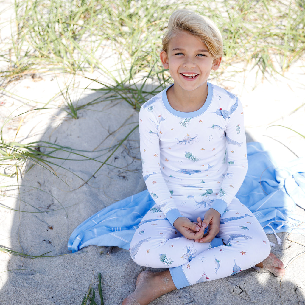 Sea You At The Party Pima Jammies 2-Piece Set