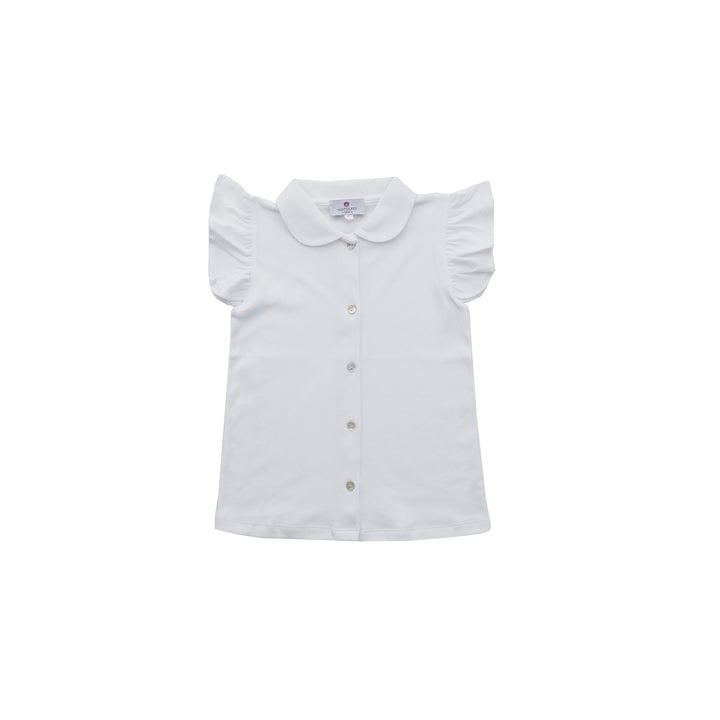 Flutter Sleeve Pima Tee