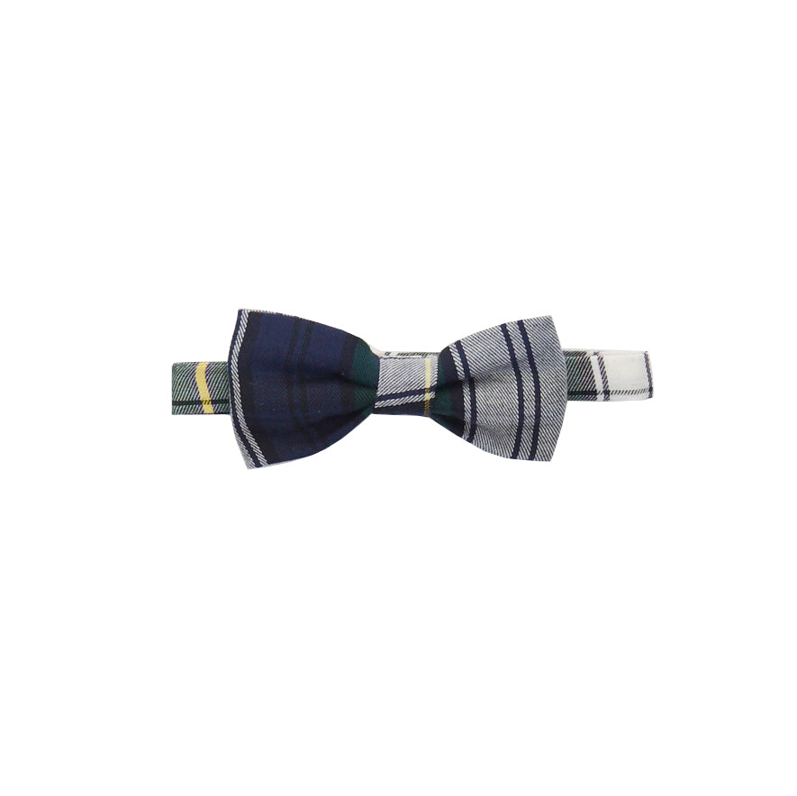 Handmade Blue/ Black Ribbons Bow Tie - B2509