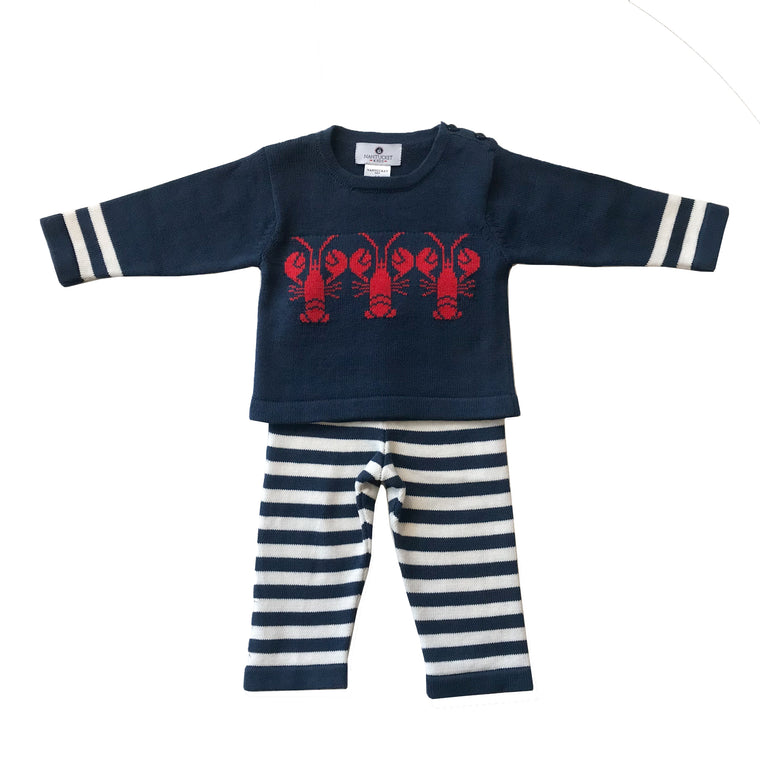 New England Lobster 2-Piece Sweater Set