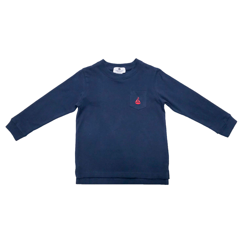 Tisbury Tee-Nautical Navy