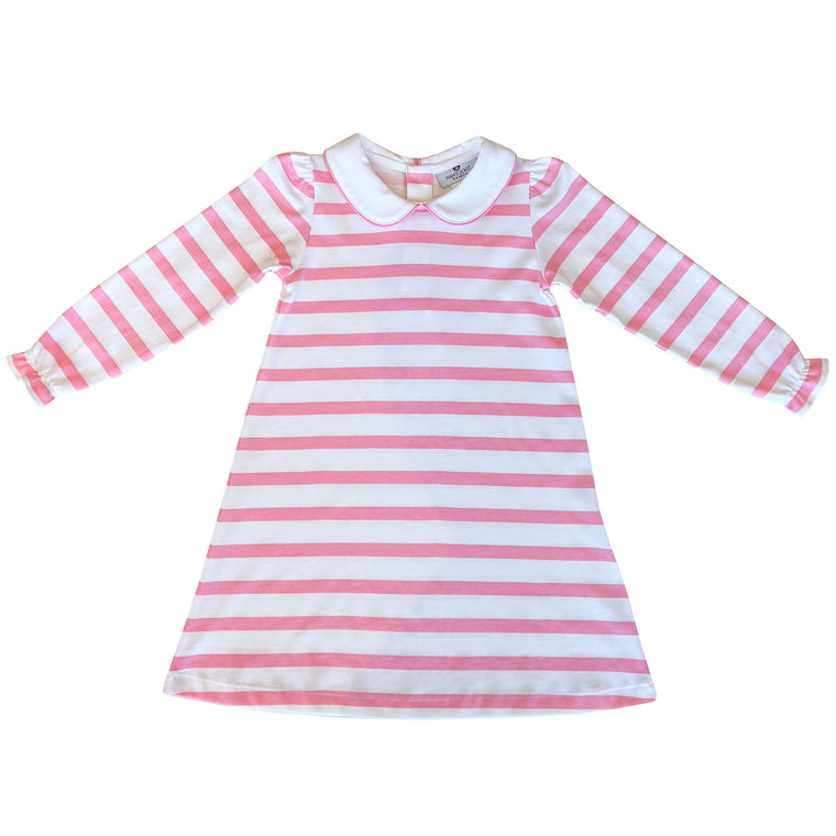 Portside Pima Play Dress-Pocomo Pink