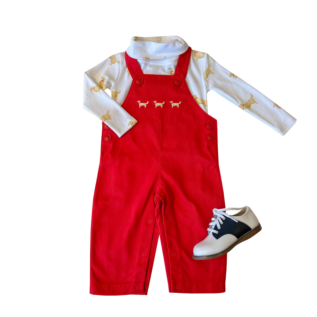 Tuck The Retriever Overalls