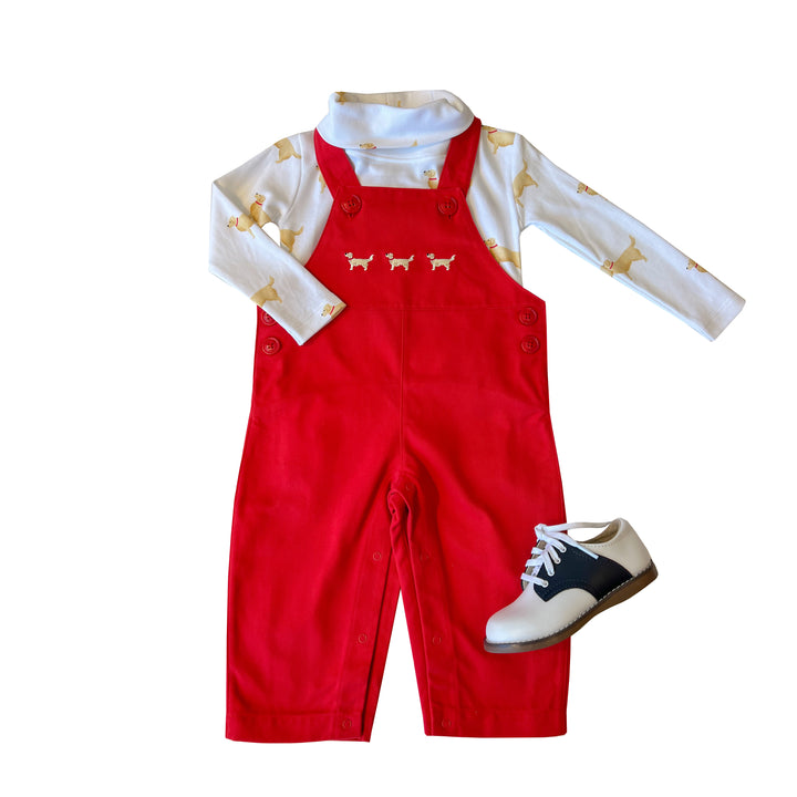 Tuck The Retriever Overalls