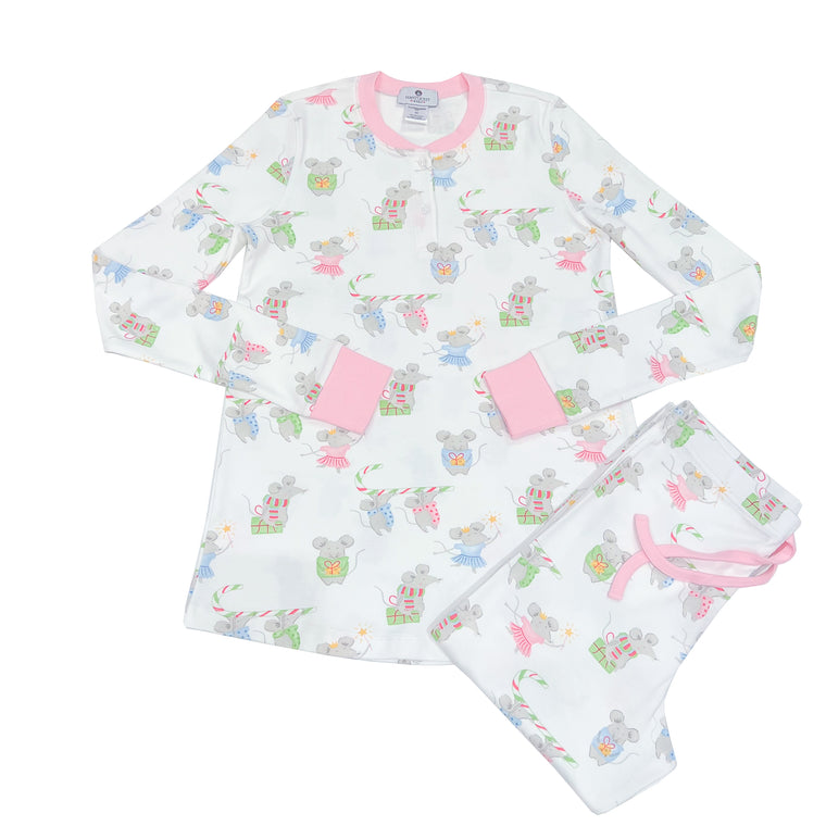 Holiday Mice Women's Pajama Set