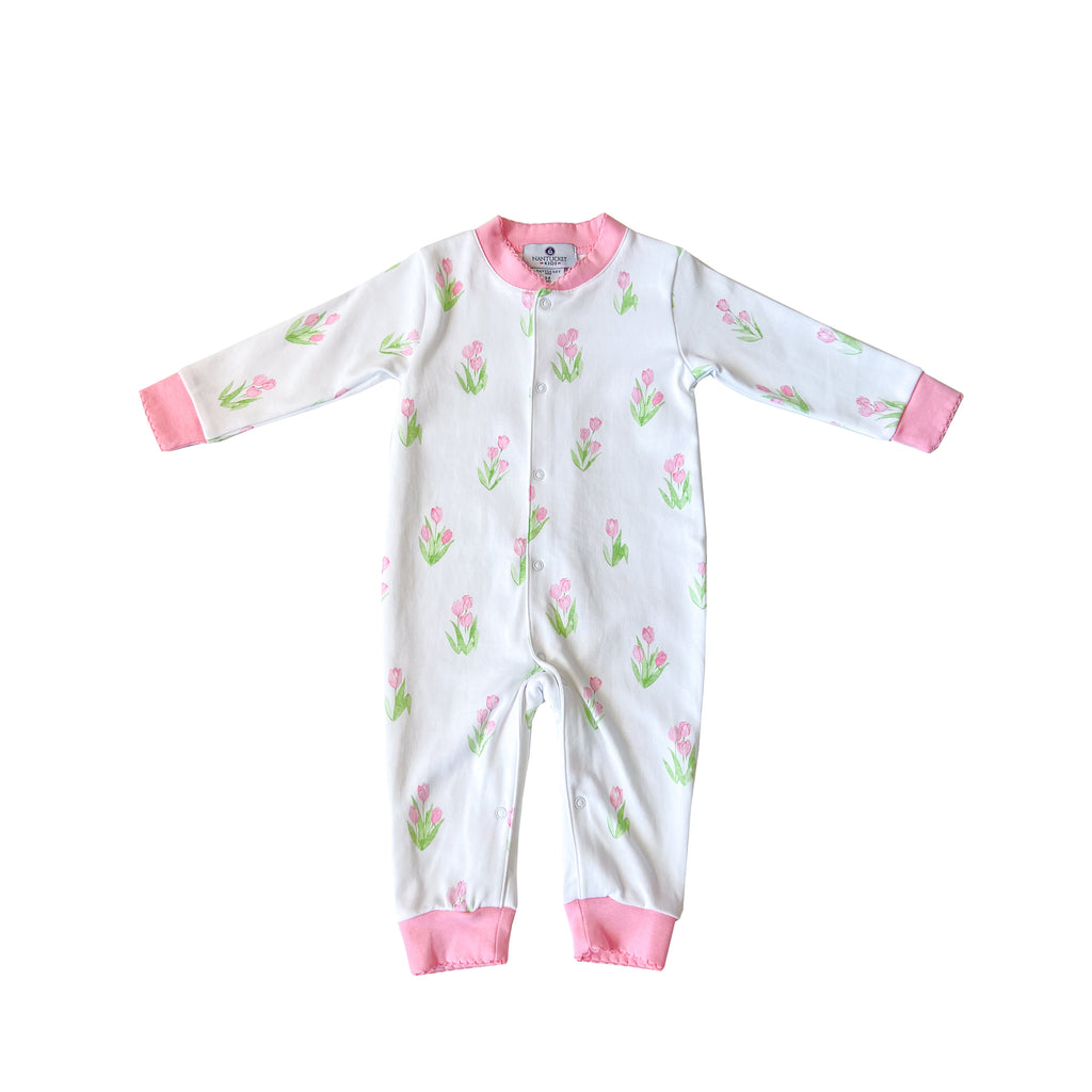 Tisbury Tulips Pima Romper