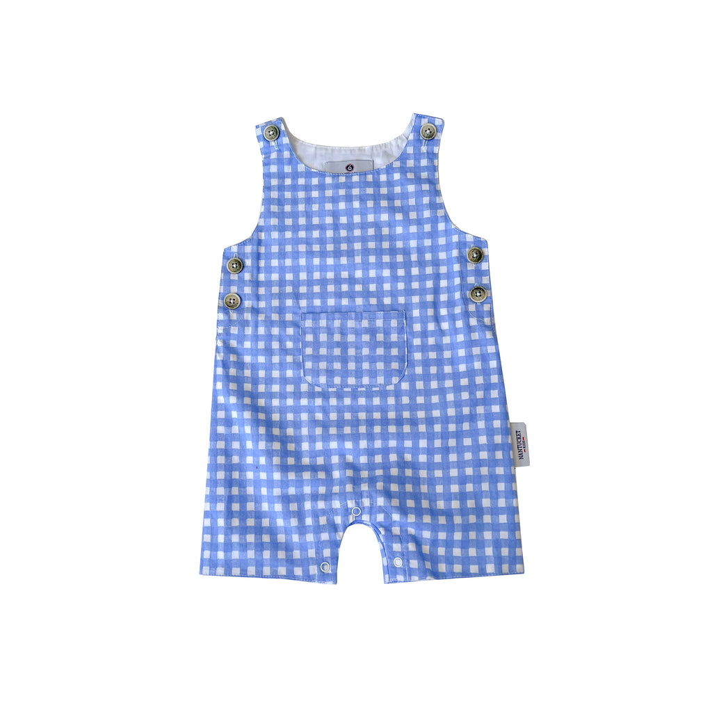 Cornflower Gingham Shortall