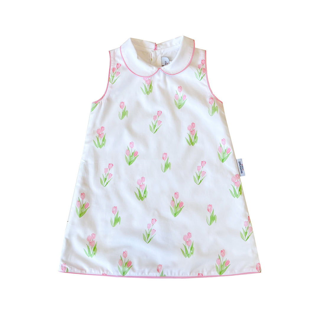 Tisbury Tulips Poplin Play Dress