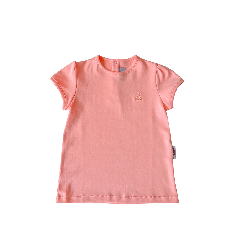Pima Play Tee-Just Peachy
