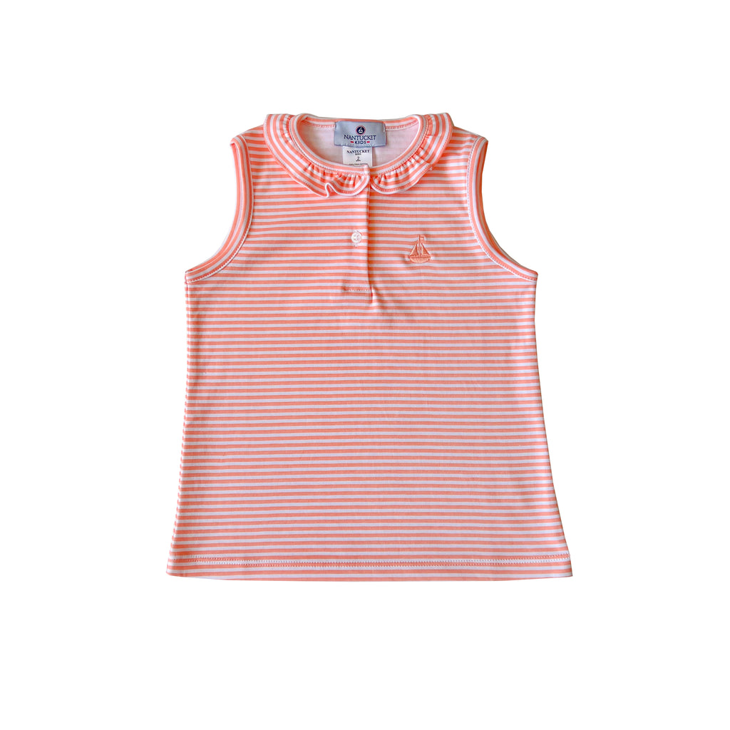 Tisbury Striped Tank-Just Peachy