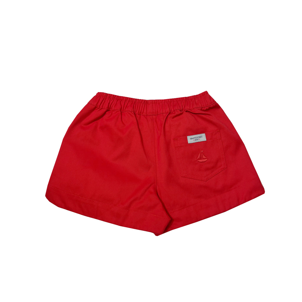 Sconset Shorts-Royal Red