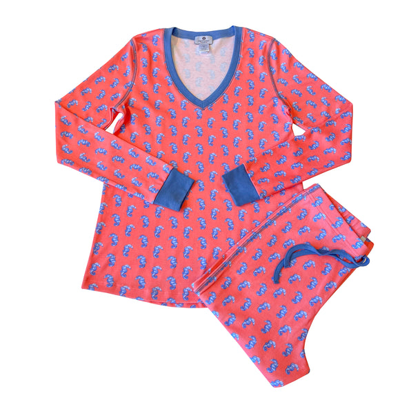 Women's Seahorse Pajama Set