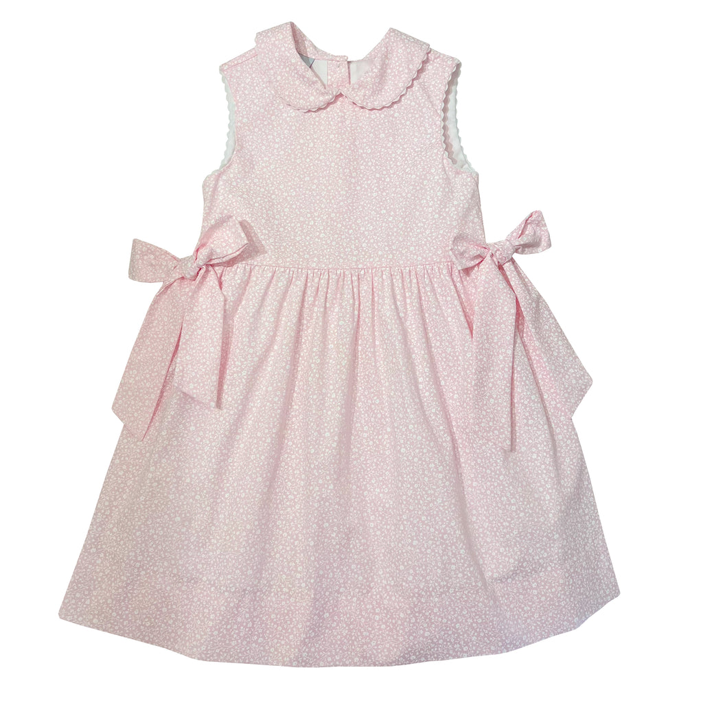 Emma Dress-Pink Bayberry Floral