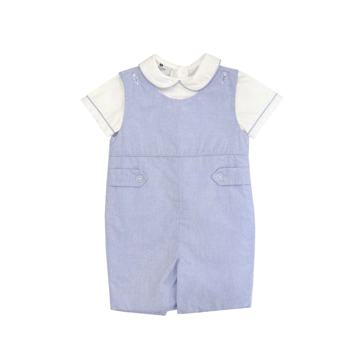 Sawyer Shortall and Shirt Set-Chambray
