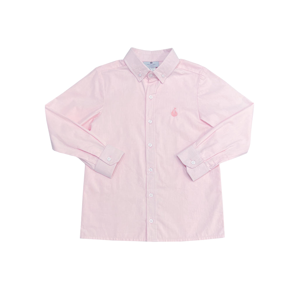 Chambray Button Down-Primrose