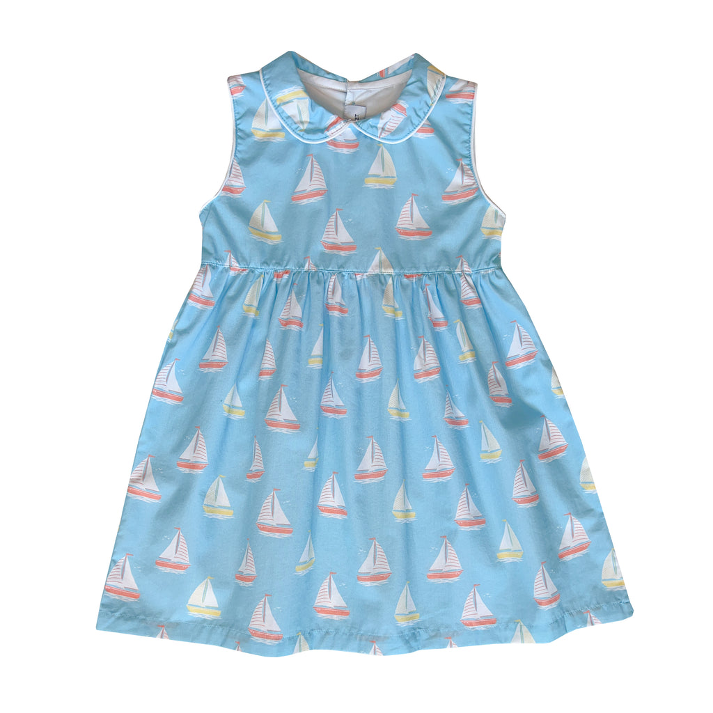 Smooth Sailing Poplin Play Dress