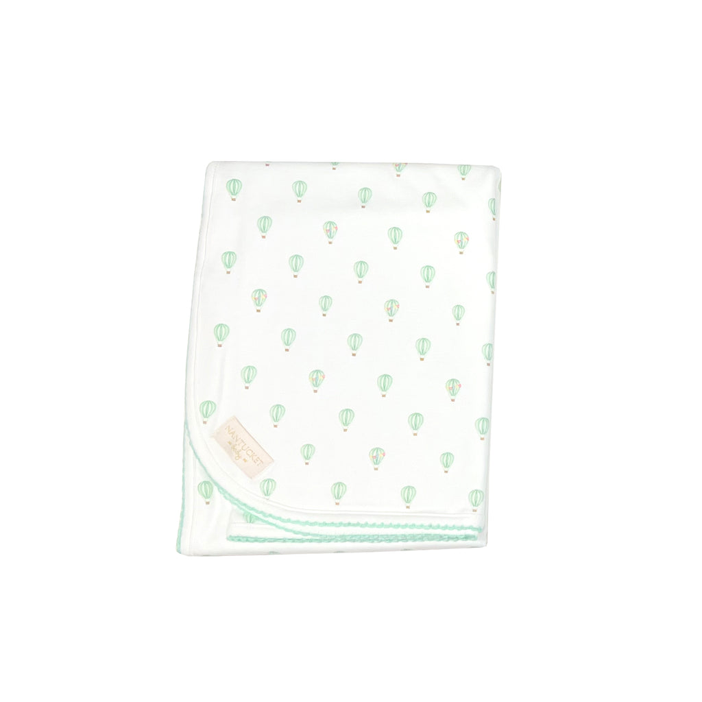 Essential Pima Blanket-Hot Air Balloons