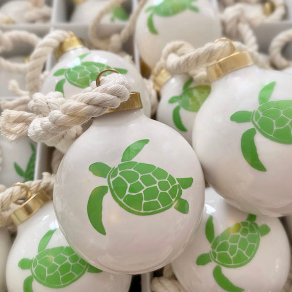Sea Turtle Holiday Ornament
